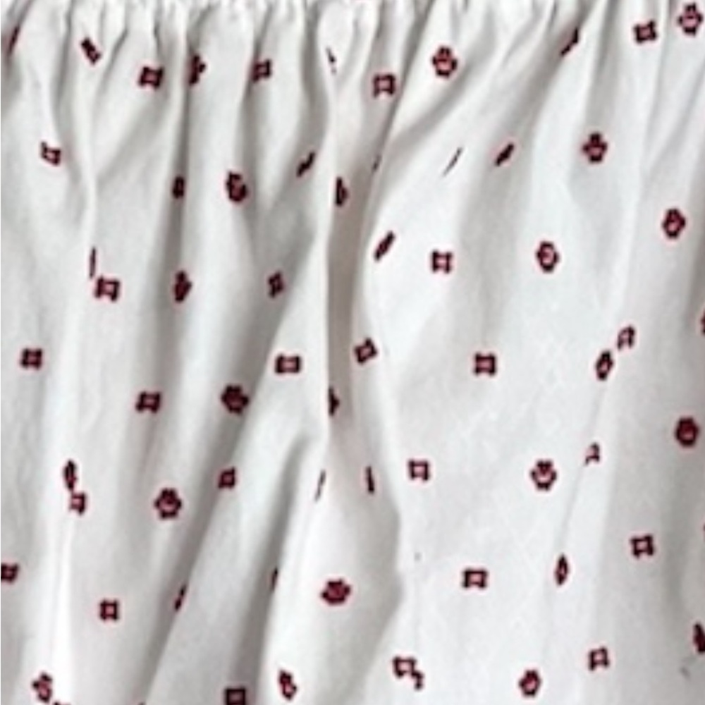 Caroline Constas Gia Ruffled Red Dot Top Intermix - Picture 5 of 11